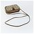 Borsa Sherry Line GG Supreme Web di GUCCI in PVC beige e oro 89 02 066 Auth BA7117 D'oro - vista 7