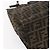 FENDI Zucca Canvas Mamma Baguette Tote Bag Schwarz Braun Auth 147540 - Ansicht 18