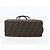 FENDI Zucca Canvas Mamma Baguette Tote Bag Schwarz Braun Auth 147540 - Ansicht 5
