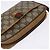 Bolsa de Ombro Gucci GG Supreme Web Sherry Line PVC Bege 116 02 089 Auth 148264 Dourado - vista 6