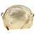 Borsa a Spalla Anagram LOEWE in Pelle Dorata Auth bs30180 D'oro