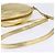 Borsa a Spalla Anagram LOEWE in Pelle Dorata Auth bs30180 D'oro - vista 7