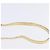 Borsa a Spalla Anagram LOEWE in Pelle Dorata Auth bs30180 D'oro - vista 8