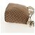 Gucci Borsa tote GG Canvas Horsebit 2way Beige Oro 232949 Auth 146265 D'oro - vista 6