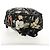 Zaino GUCCI flora in tela nera e argento 353476 Auth bs29799 Nero - vista 6