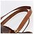 Céline CELINE Macadam Canvas Tote Bag aus PVC-Leder Braun Auth BA6719 - Ansicht 14