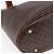 Céline CELINE Macadam Canvas Tote Bag aus PVC-Leder Braun Auth BA6719 - Ansicht 15