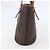 Céline CELINE Macadam Canvas Tote Bag aus PVC-Leder Braun Auth BA6719 - Ansicht 4