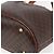 Céline CELINE Macadam Canvas Tote Bag aus PVC-Leder Braun Auth BA6719 - Ansicht 8