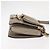 Chloé Borsa a Spalla Chloe Fay in Pelle Scamosciata Beige Auth BA6827 - vista 3