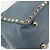 VALENTINO Borsa a mano in pelle 2 in 1 Blu Oro Auth BA6602 D'oro - vista 10