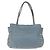 VALENTINO Borsa a mano in pelle 2 in 1 Blu Oro Auth BA6602 D'oro - vista 2