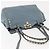 VALENTINO Borsa a mano in pelle 2 in 1 Blu Oro Auth BA6602 D'oro - vista 6