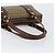 FENDI Zucchino Canvas Tote Bag Braun Gold Auth 146282 Golden - Ansicht 7
