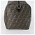 Borsa Boston in tela Zucca FENDI PVC nera e marrone Auth 144233 Nero - vista 3