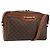 Céline Borsa a Spalla in Tela Macadam CELINE in Pelle PVC Marrone Oro Auth 153388 D'oro