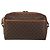 Céline Borsa a Spalla in Tela Macadam CELINE in Pelle PVC Marrone Oro Auth 153388 D'oro - vista 2