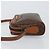 Céline Borsa a Spalla in Tela Macadam CELINE in Pelle PVC Marrone Oro Auth 153388 D'oro - vista 4