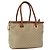 Céline Borsa a mano circolare in tela Macadam CELINE PVC beige oro Auth 153361 D'oro