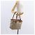 Céline Borsa a mano circolare in tela Macadam CELINE PVC beige oro Auth 153361 D'oro - Ansicht 23