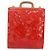 LOUIS VUITTON Borsa Tote Stanton Monogram Vernis Rossa M91078 LV Auth 153523 Rosso - vista 13