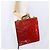 LOUIS VUITTON Borsa Tote Stanton Monogram Vernis Rossa M91078 LV Auth 153523 Rosso - vista 19