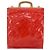 LOUIS VUITTON Borsa Tote Stanton Monogram Vernis Rossa M91078 LV Auth 153523 Rosso - vista 2