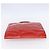 LOUIS VUITTON Borsa Tote Stanton Monogram Vernis Rossa M91078 LV Auth 153523 Rosso - vista 5