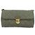 PRADA Borsa a Spalla con Catena Nylon Kaki Oro Auth 153389 D'oro Cachi - vista 13