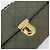 PRADA Borsa a Spalla con Catena Nylon Kaki Oro Auth 153389 D'oro Cachi - vista 17