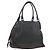 LOEWE Borsa a Mano Flamenco Pelle Nera Argento Auth mr1535 Nero