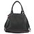 LOEWE Borsa a Mano Flamenco Pelle Nera Argento Auth mr1535 Nero - vista 2