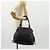 LOEWE Borsa a Mano Flamenco Pelle Nera Argento Auth mr1535 Nero - vista 26
