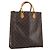 LOUIS VUITTON Borsa Sac Plat Monogram M51140 LV Auth 151250 Monogramma
