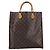 LOUIS VUITTON Borsa Sac Plat Monogram M51140 LV Auth 151250 Monogramma - vista 13