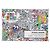 LOUIS VUITTON Pochette Envelope Trio Monogram Comics M82014 LV Auth 156662SM Multicolore - vista 2