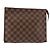 LOUIS VUITTON Poche Toilette 26 Damier Ebene N47543 Auth LV 147199