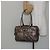 Borsa Tote Gancini in pelle Salvatore Ferragamo oro argento Auth BA6588 D'oro - vista 22