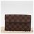 LOUIS VUITTON Borsa a Vita Pochette Florentine Damier Ebene N51856 Auth LV 151202V - vista 12