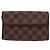 LOUIS VUITTON Borsa a Vita Pochette Florentine Damier Ebene N51856 Auth LV 151202V - vista 13