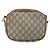 Borsa a Spalla GUCCI GG Plus Supreme PVC Beige Oro Auth bs31626 D'oro - vista 3