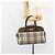 Burberry Borsa Tote Nova Check in nylon beige e argento Auth BA8239 - vista 22