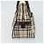 Burberry Borsa Tote Nova Check in nylon beige e argento Auth BA8239 - vista 3