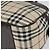 Burberry Borsa Tote Nova Check in nylon beige e argento Auth BA8239 - vista 9