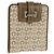 Céline Billetera bifold de lona Macadam C de CELINE verde Auth 153720V
