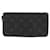 CUSTODIA PER IPHONE LOUIS VUITTON Monogram Eclipse Fragment M64433 LV Auth 156665SAM Monogramma  - vista 2