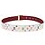LOUIS VUITTON Multicolor LV Cut Gürtel Weiß M9682W Authentisch LV 156683V - Ansicht 2