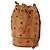 Borsa a Spalla MCM Logogram Vicetos in Pelle PVC Marrone Oro Auth BA8641 D'oro