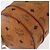 Borsa a Spalla MCM Logogram Vicetos in Pelle PVC Marrone Oro Auth BA8641 D'oro - vista 13