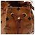 Borsa a Spalla MCM Logogram Vicetos in Pelle PVC Marrone Oro Auth BA8641 D'oro - vista 14